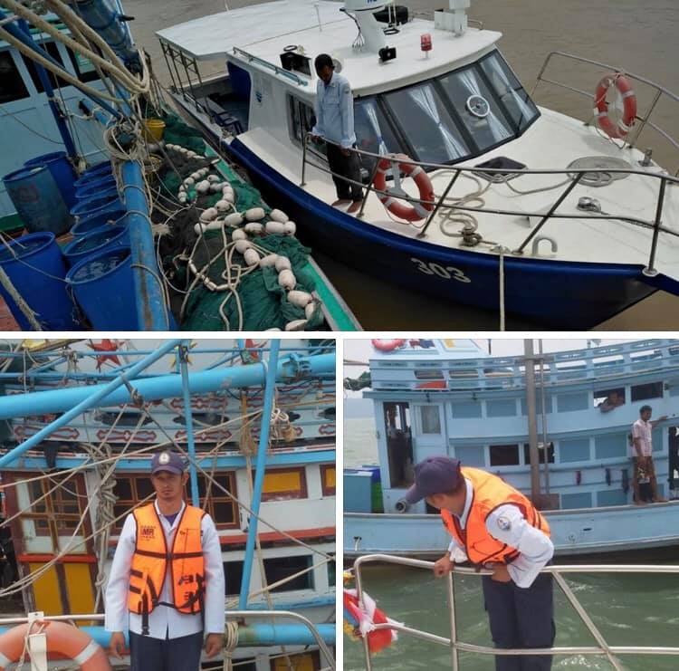 ตรวจเรือประมงชุมพร เอกสารครบตามระเบียบ IUU