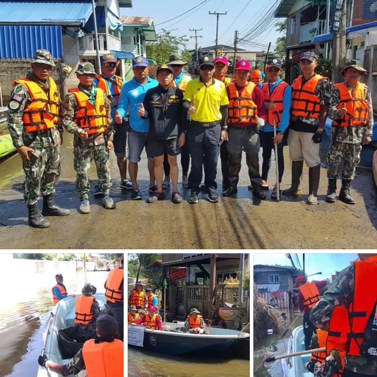 เมืองวารินชำราบ น้ำลดลงมาก ทช. เร่งฟื้นฟูพื้นที่ประสบภัย