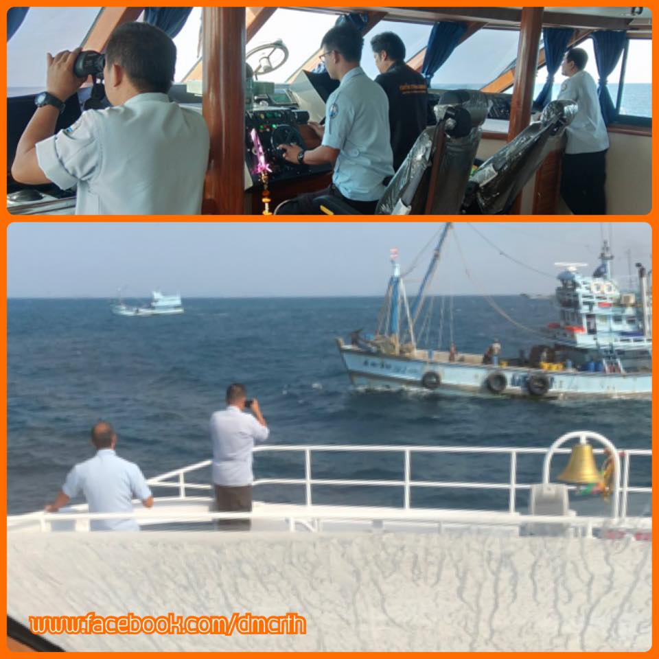 ตรวจเรือประมงระยอง ไม่พบการทำผิดกฎหมาย