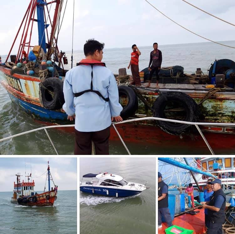 ตรวจเรือประมงปัตตานี เอกสารครบตามระเบียบ IUU