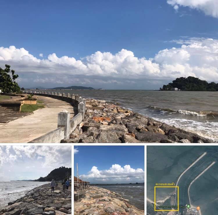 ตามดูผลสำรวจพื้นที่ชายหาดมัตโพน เมืองชุมพร