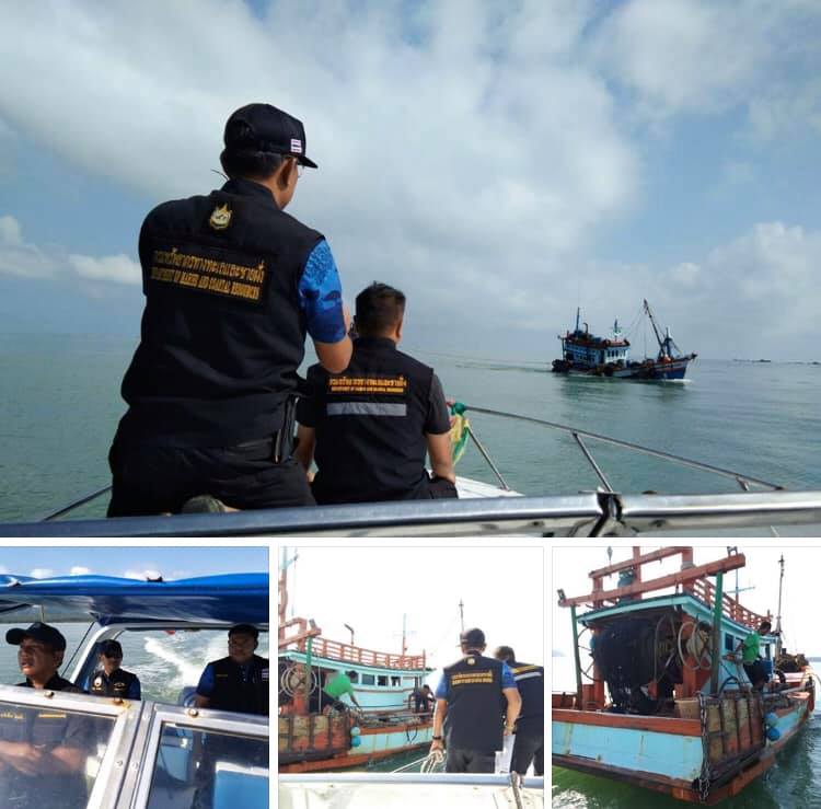 ตรวจเรือประมงสงขลา เอกสารครบตามระเบียบ IUU