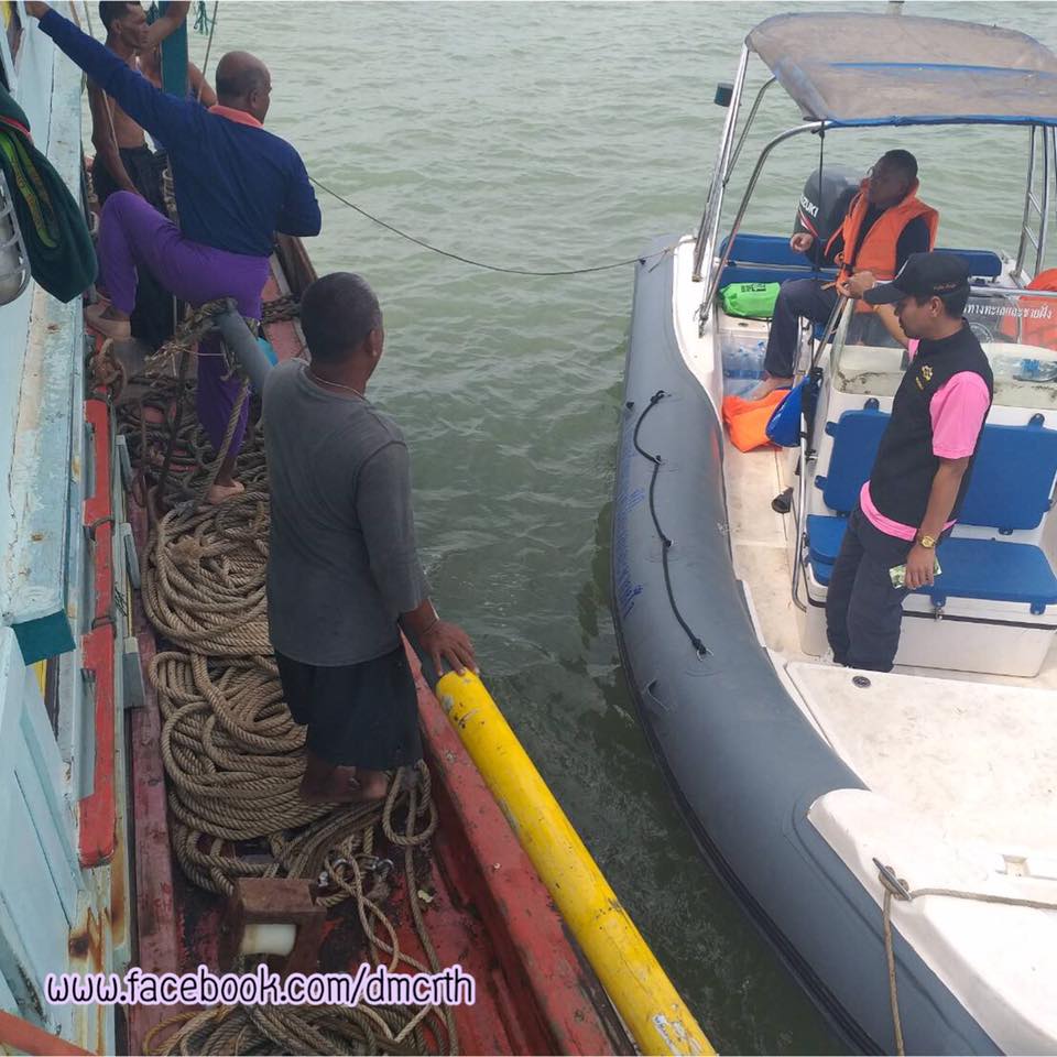 ตรวจเรือประมงสงขลา ไม่พบผิดกฎหมาย