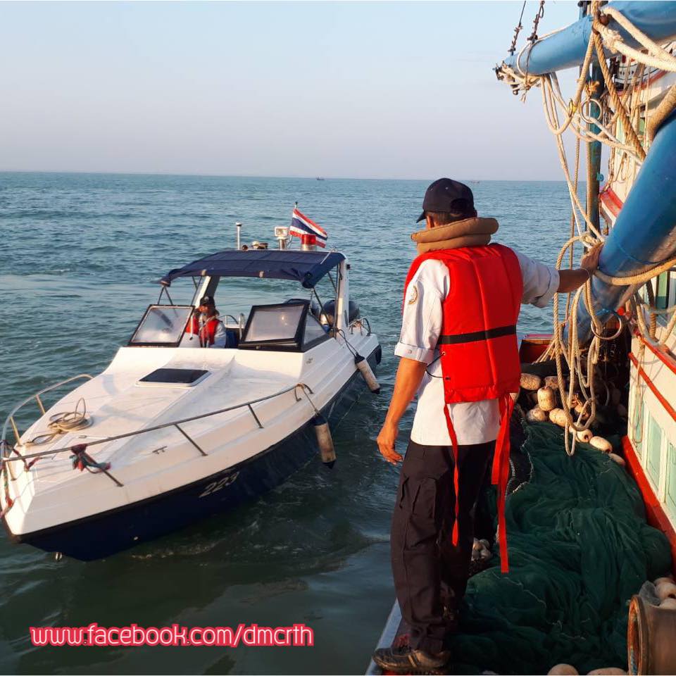 ตรวจเรือประมงปัตตานี ไม่พบผิดกฎหมาย