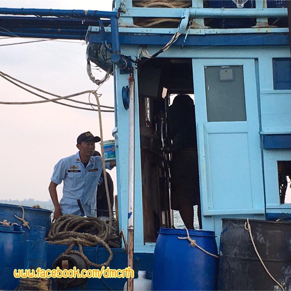 ตรวจเรือประมงจันทบุรี ไม่พบผิดกฎหมาย