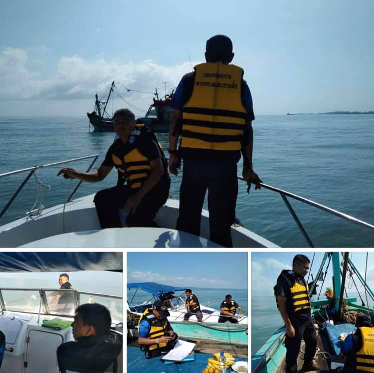 ตรวจเรือประมงสงขลา เอกสารครบตามระเบียบ IUU