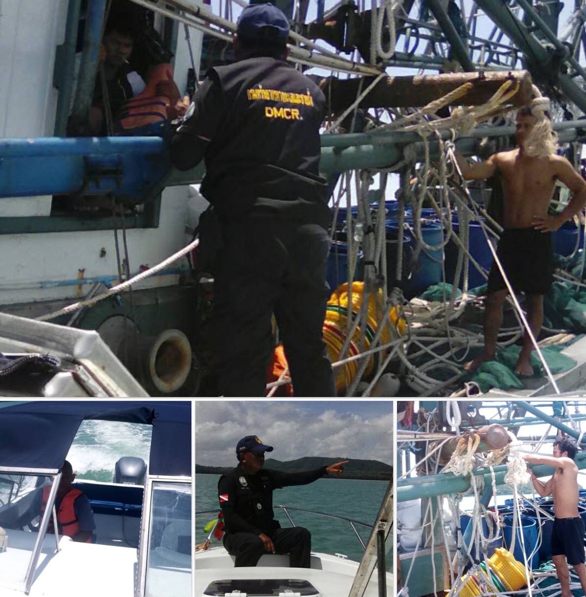 ตรวจเรือประมงสงขลา เอกสารครบตามระเบียบ IUU