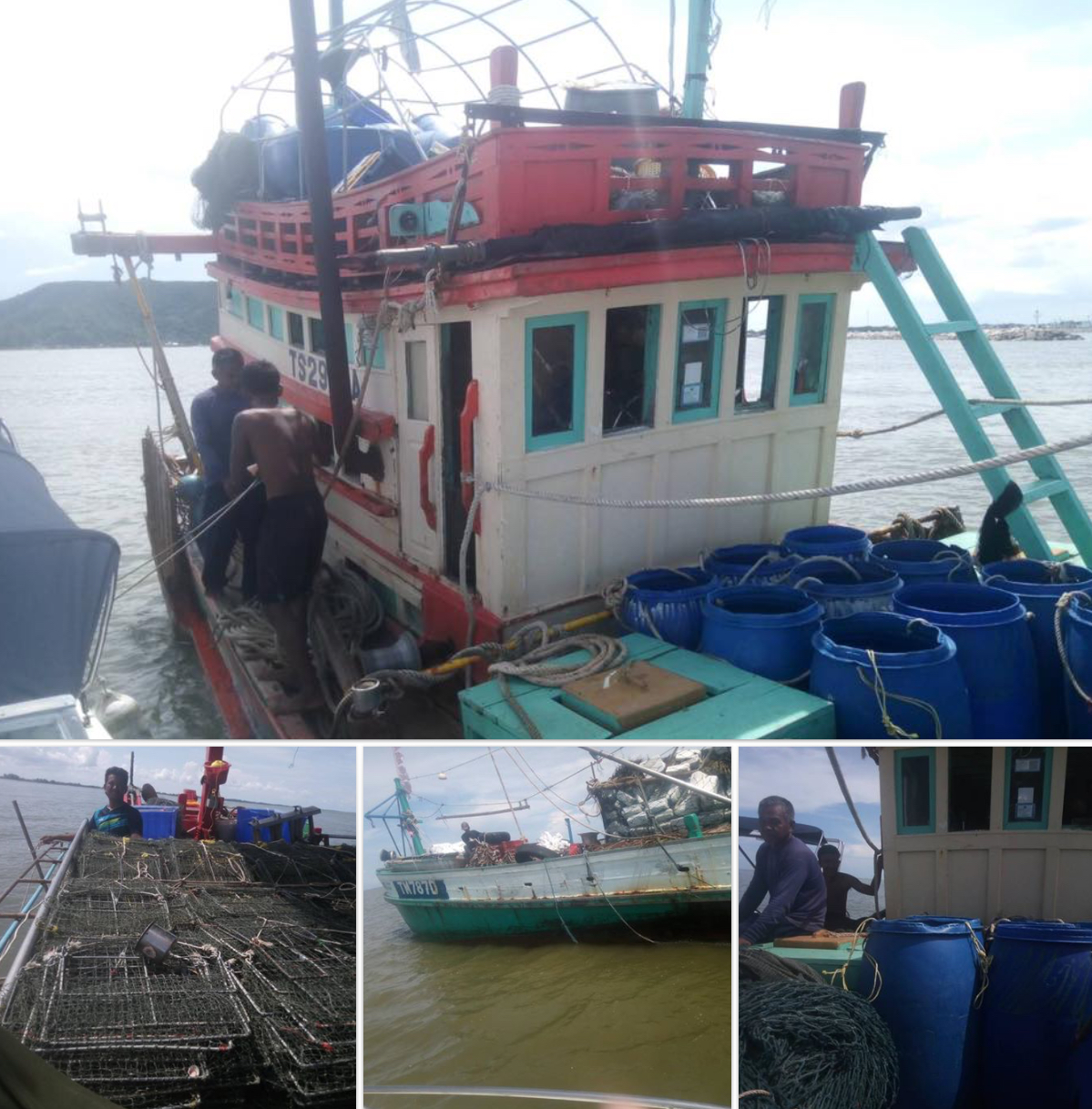 ตรวจเรือประมงทะเลสงขลา เอกสารครบตามระเบียบ IUU