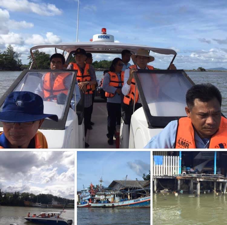 ลงพื้นที่สำรวจขยะจากแม่น้ำท่าตะเภา/ปากแม่น้ำชุมพร