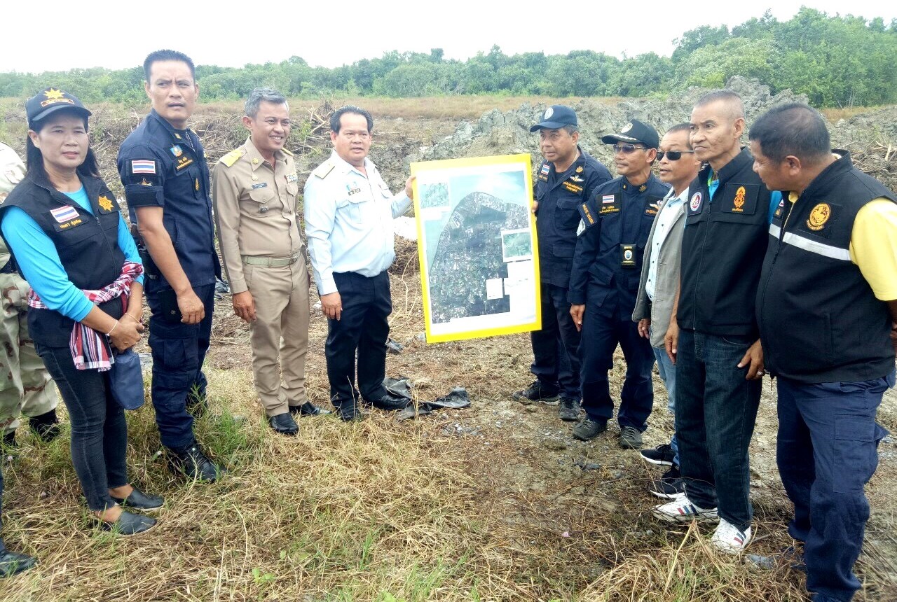 ชุดปฏิบัติการพิเศษฉลามขาว เข้าตรวจยึดพื้นที่ป่าชายเลนที่ถูกบุกรุก