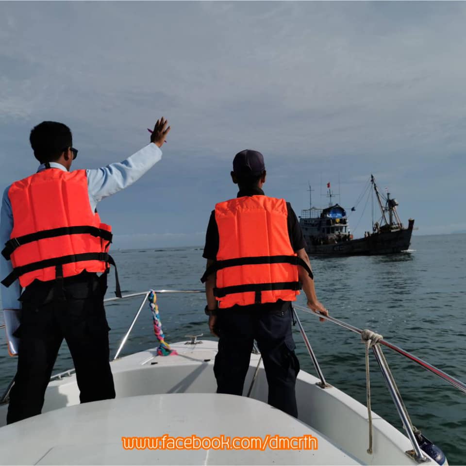 ตรวจเรือประมงพังงา ไม่พบผิดกฎหมาย