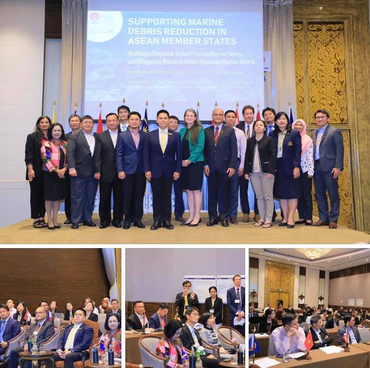 รมว.ทส. ปิดการประชุมเชิงปฏิบัติการ Supporting Marine Debris Reduction in ASEAN Member States