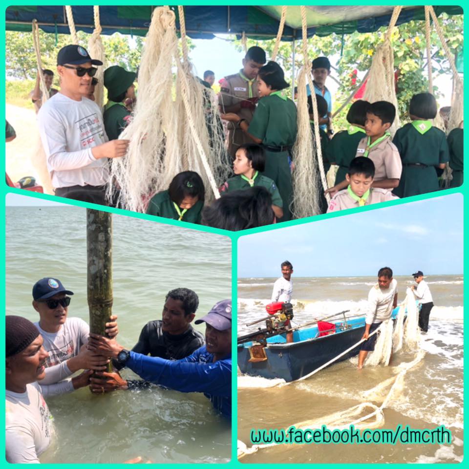 สร้างบ้านปลา ฟื้นฟูทะเลและชายฝั่งบ้านหาดสมบูรณ์
