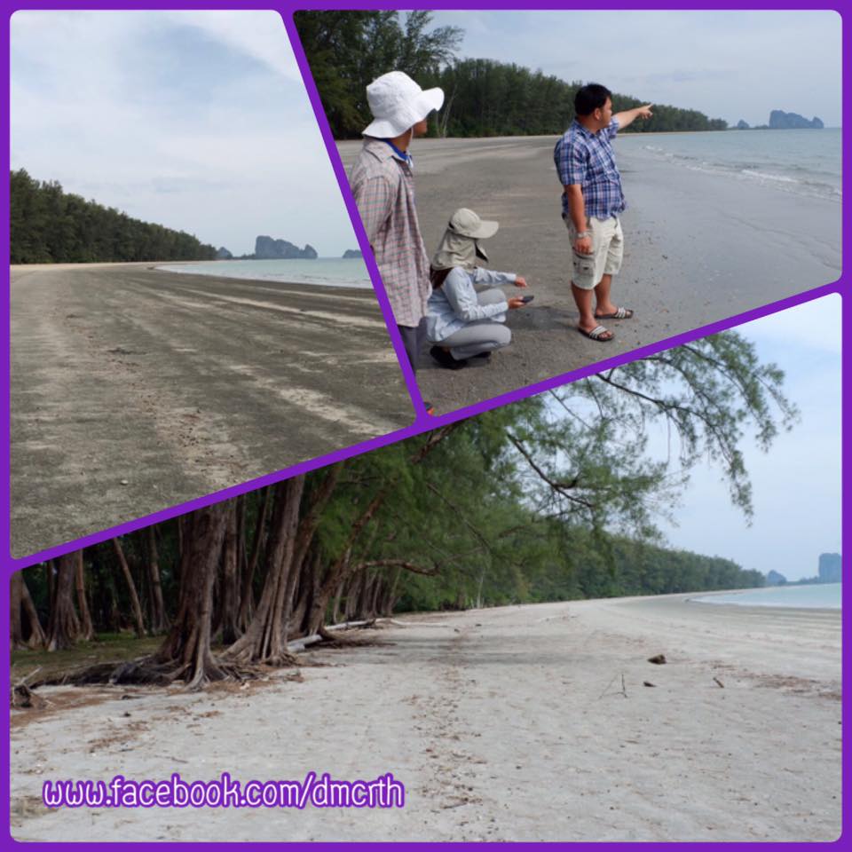 สำรวจชายฝั่งหาดหยงหลิง ไม่พบกัดเซาะ