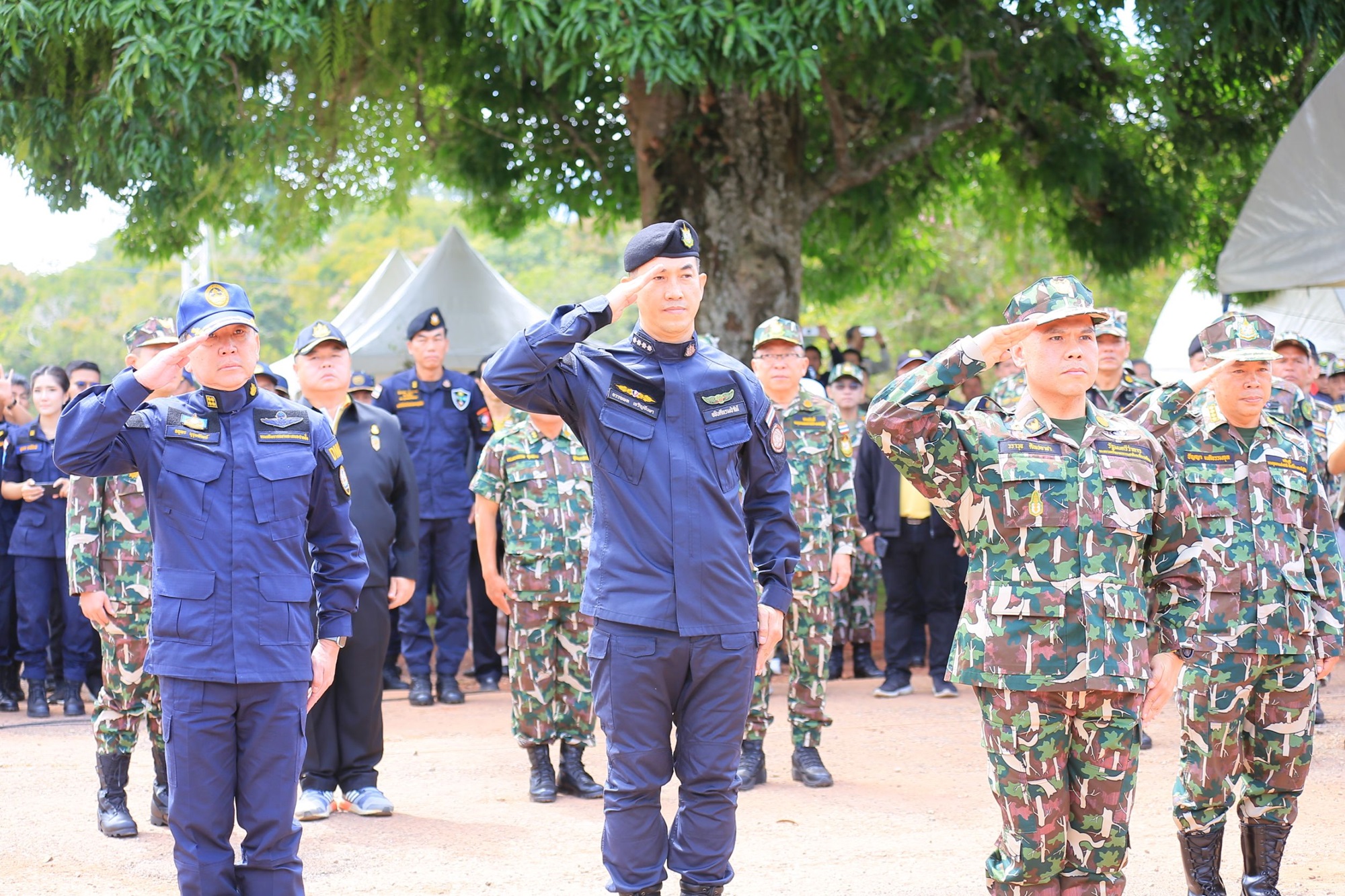 ทช.​ร่วมพิธีสวนสนาม​ เนื่องในวันเจ้าหน้าที่พิทักษ์ป่าโลก​ ประจำปี​ 62