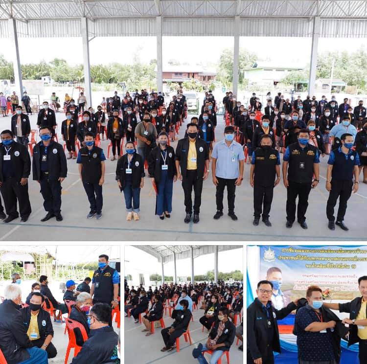 อธิบดี ทช. เปิดโครงการจ้างงานสู้โควิดในพื้นที่สมุทรปราการ