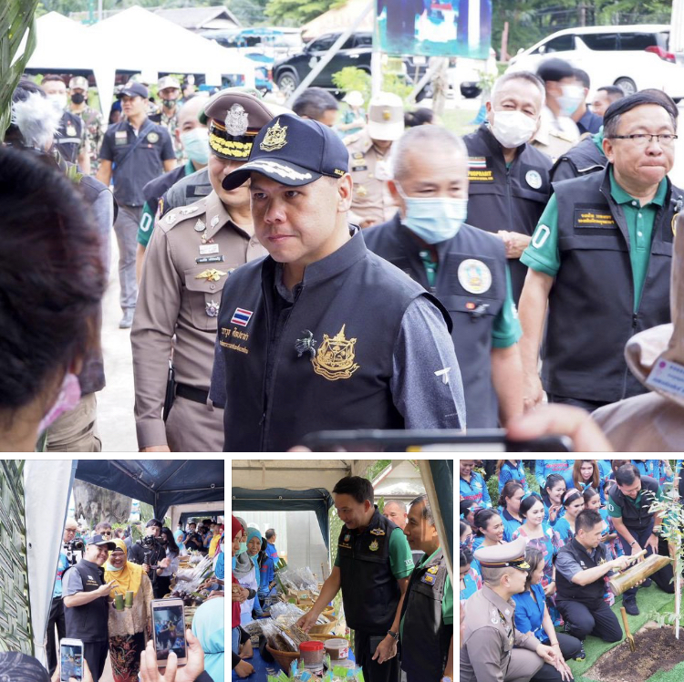 รมว.ทส. เปิดป่าชายเลนในเมืองพังงา แยกวังหม้อแกง