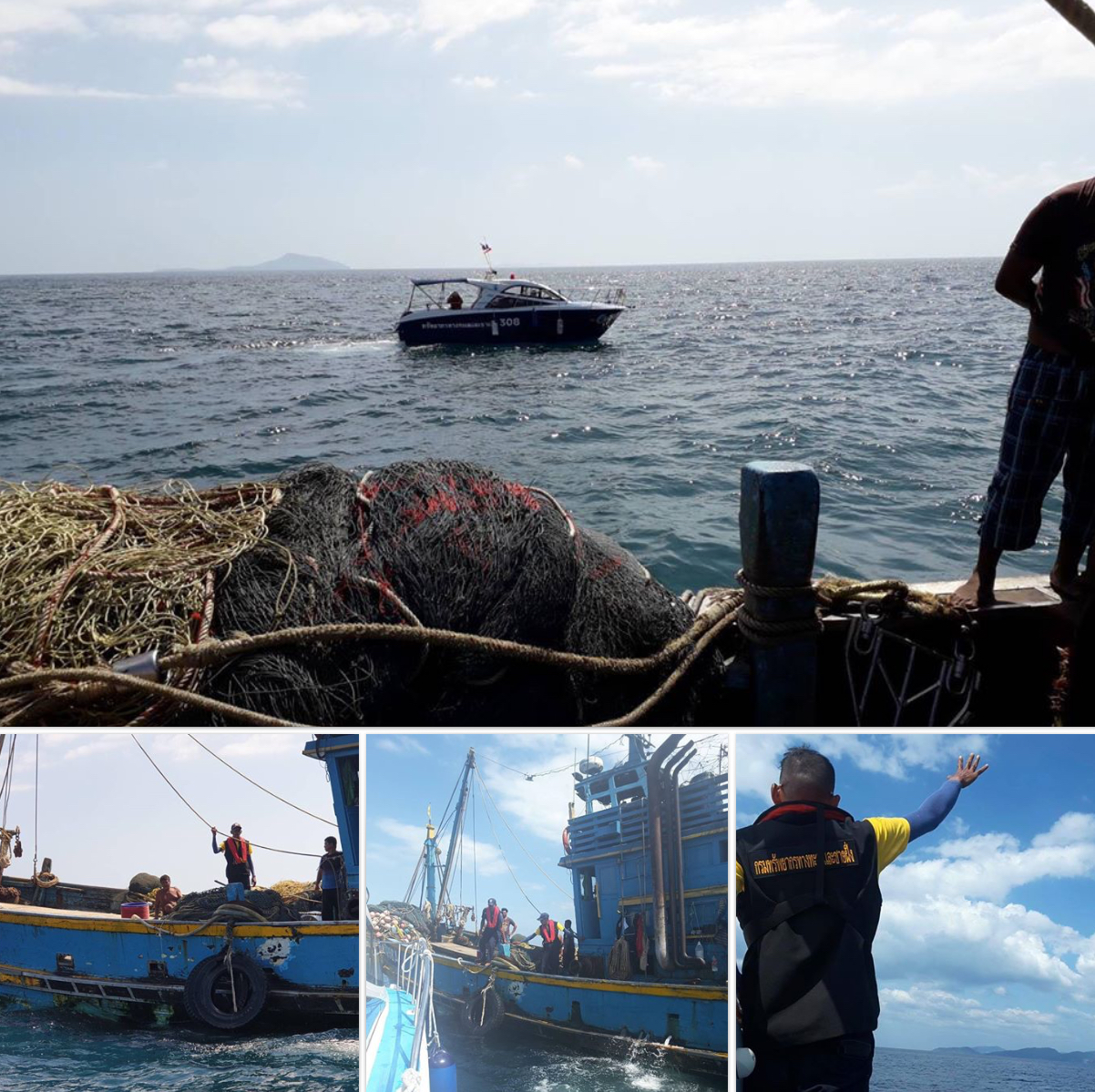 ตรวจเรือประมงพังงา เอกสารครบตามระเบียบ IUU