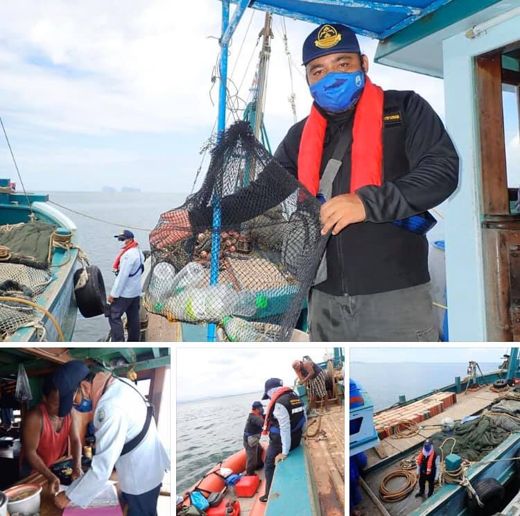 ตรวจเรือประมงตรัง เอกสารครบตามระเบียบ IUU
