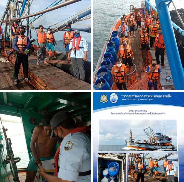 ตรวจเรือประมงภูเก็ต/พังงา เอกสารครบตามระเบียบ IUU