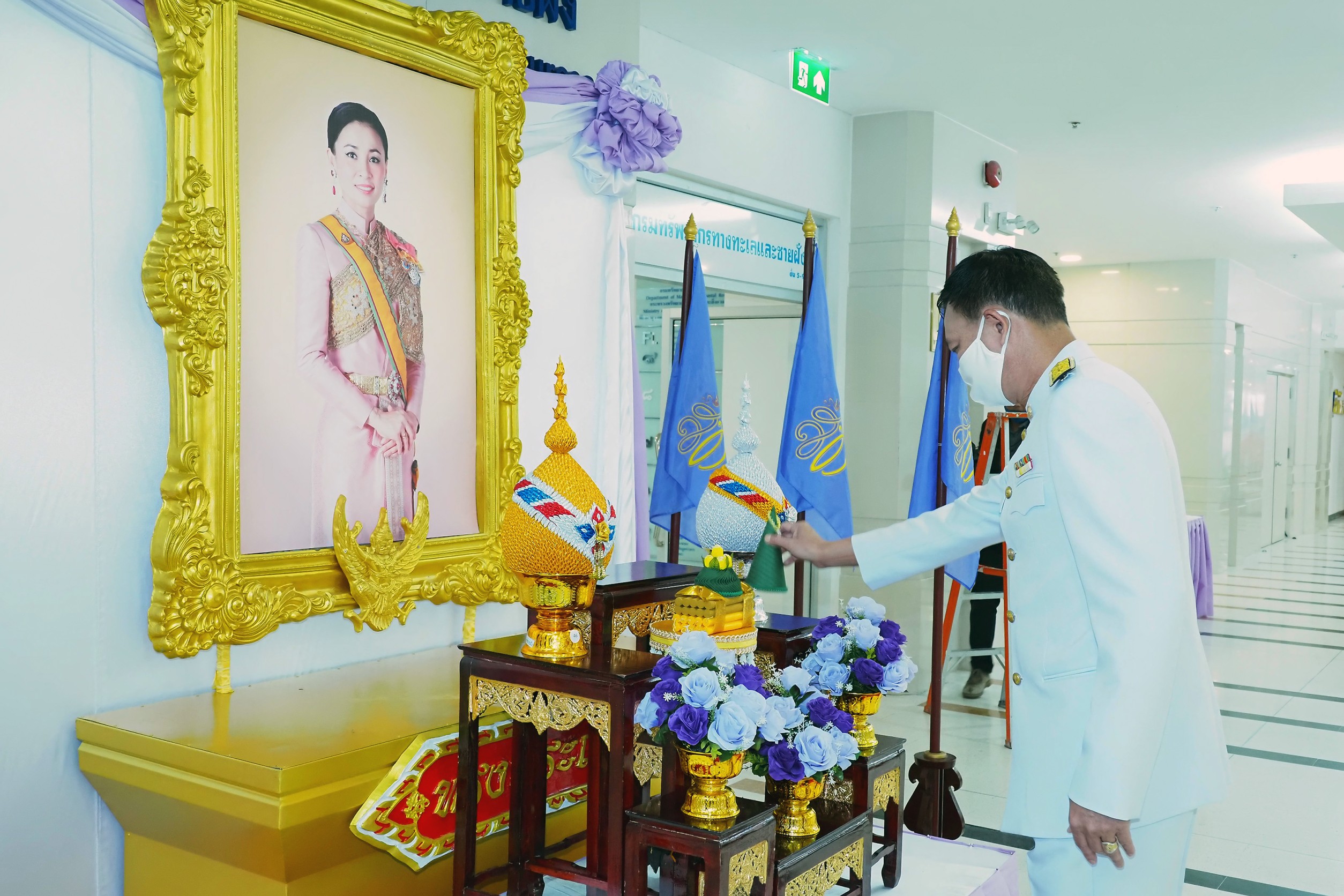 ทช. จัดพิธีถวายพระพรชัยมงคล เนื่องในโอกาสวันเฉลิมพระชนมพรรษา