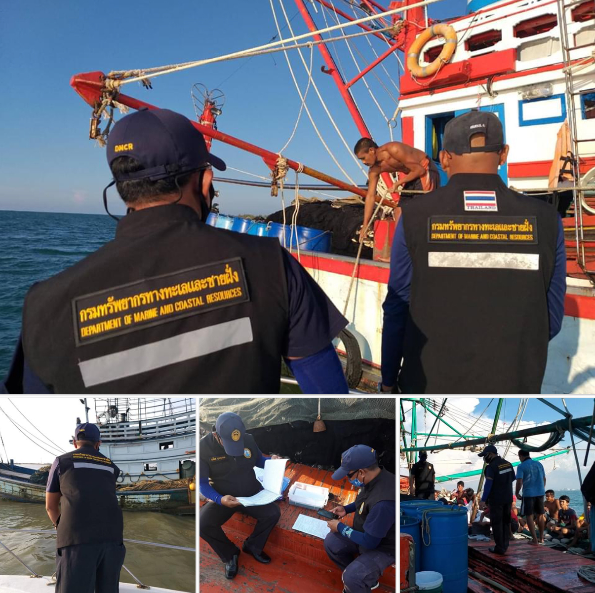 ตรวจเรือประมงปัตตานี เอกสารครบตามระเบียบ IUU