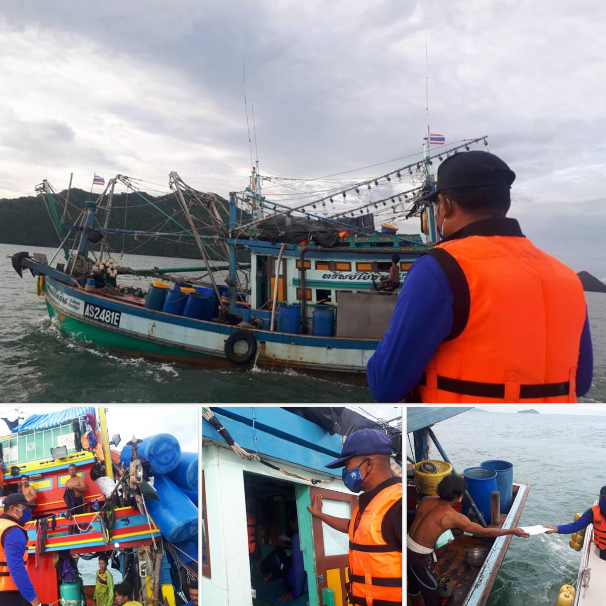 ตรวจเรือประมงสตูล เอกสารครบตามระเบียบ IUU