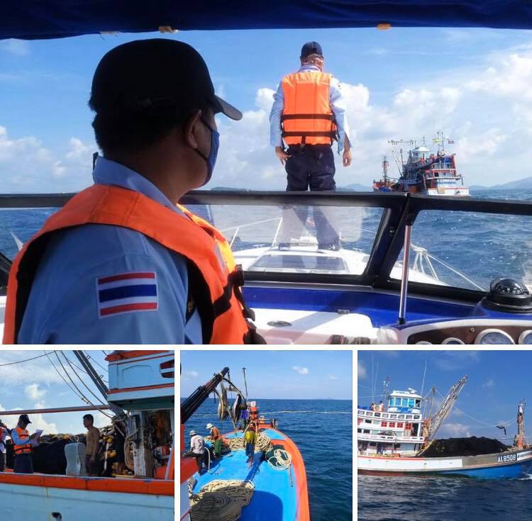 ตรวจเรือประมงภูเก็ต/พังงา เอกสารครบตามระเบียบ IUU