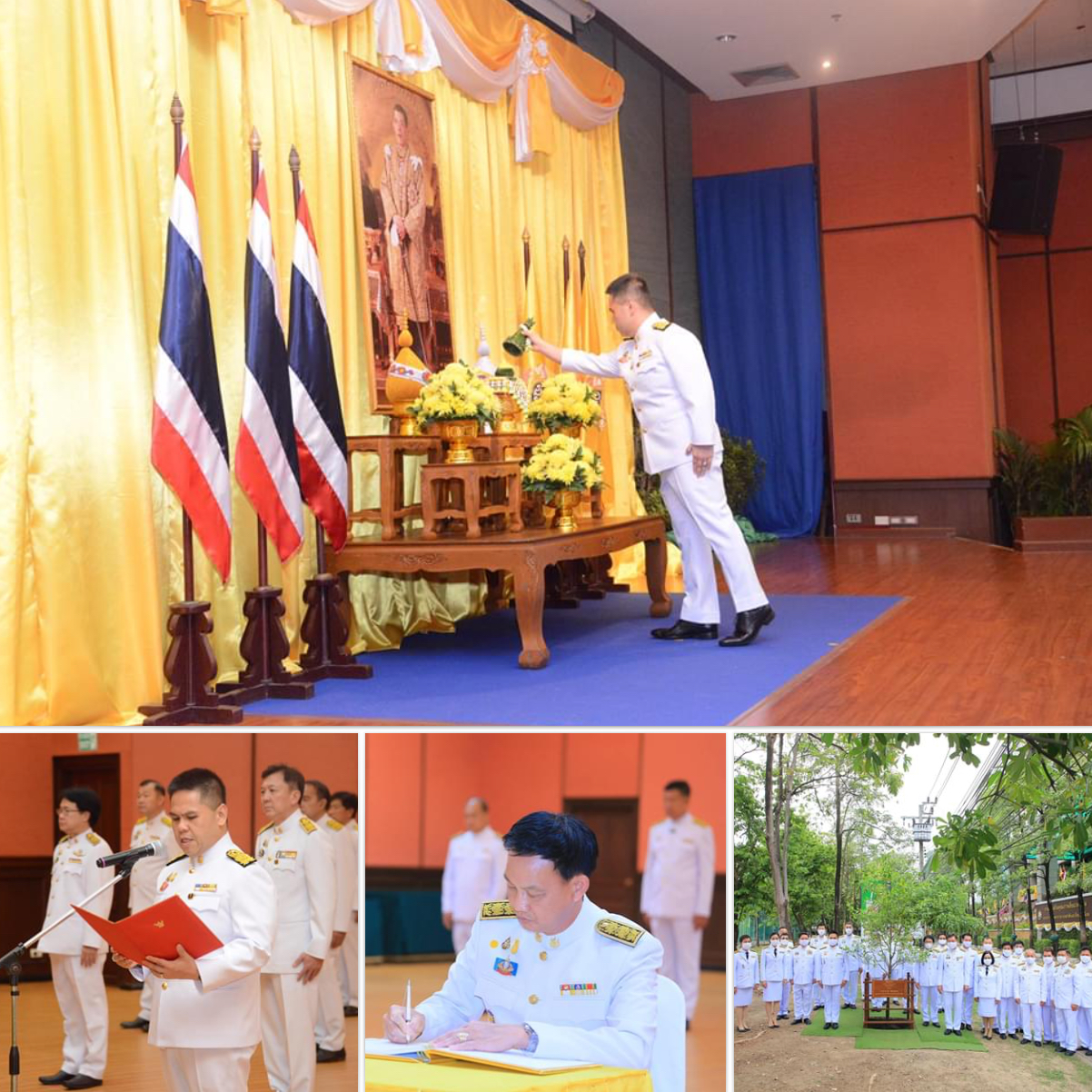 รมว.ทส. พร้อมคณะร่วมถวายพระพรวันฉัตรมงคล