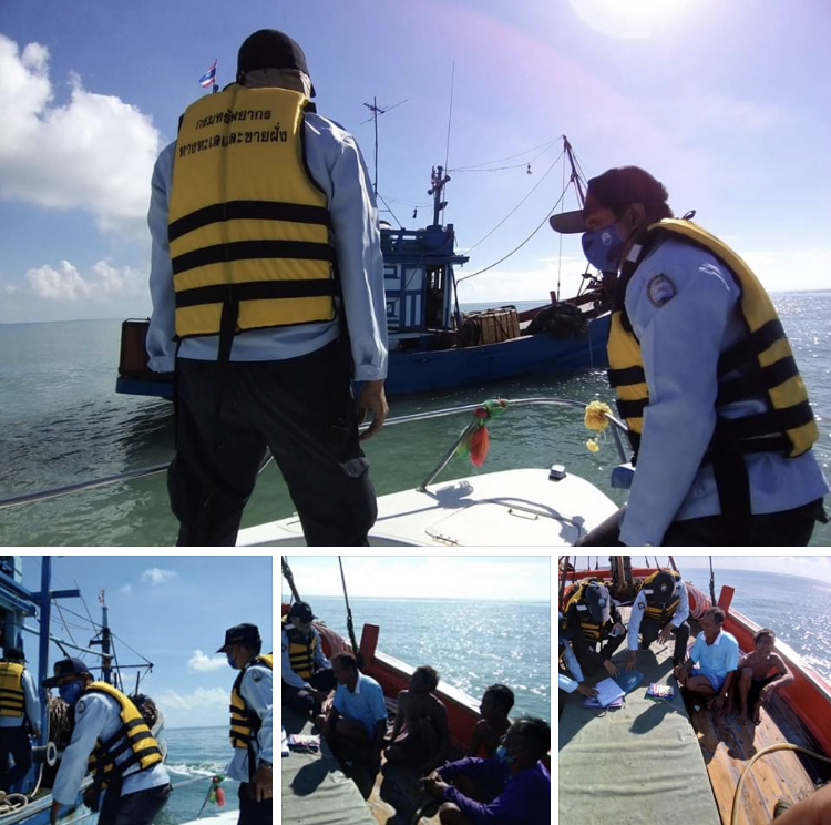 ตรวจเรือประมงสงขลา เอกสารครบตามระเบียบ IUU