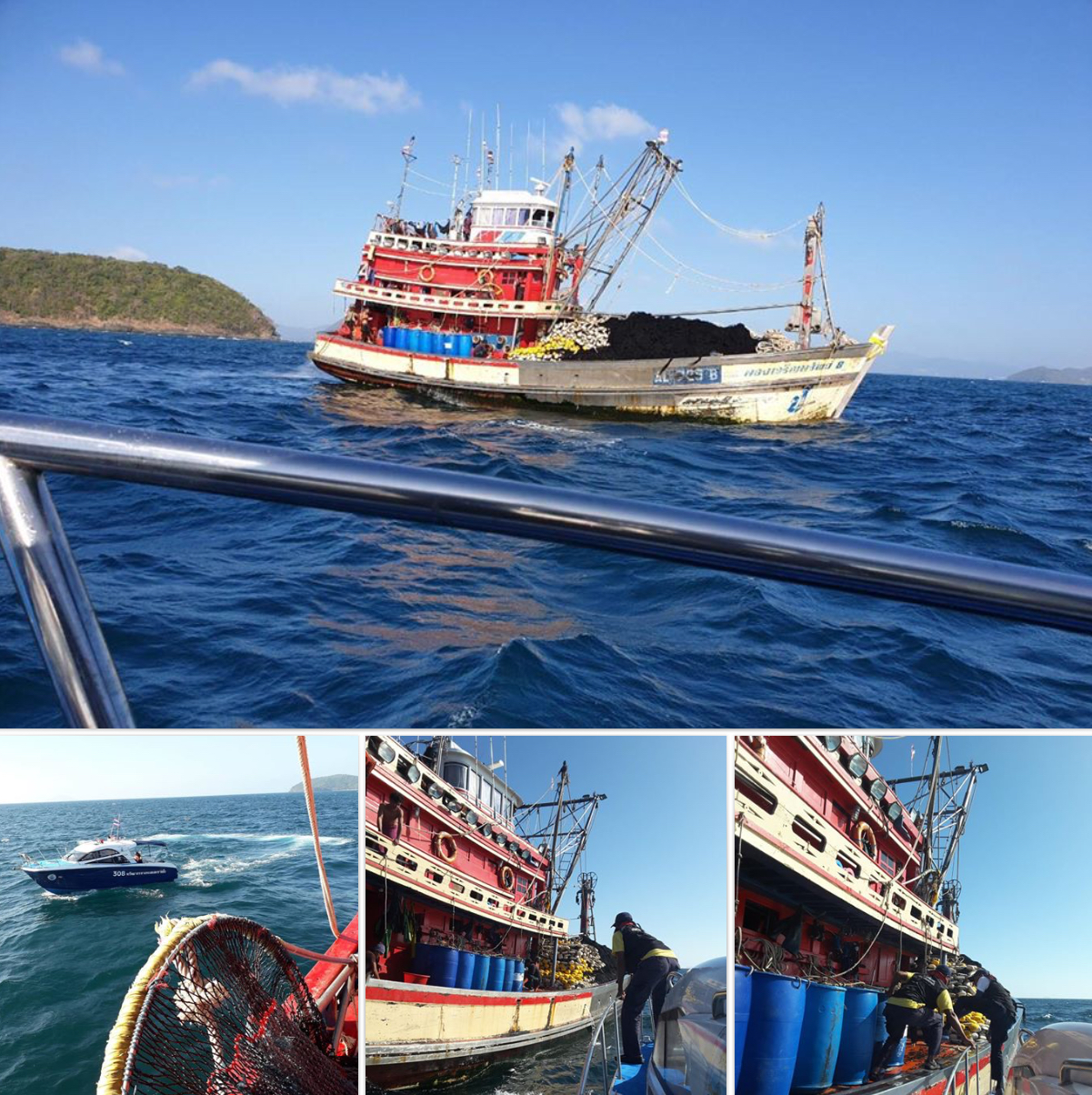 ตรวจเรือประมงพังงา/ภูเก็ต เอกสารครบตามระเบียบ IUU