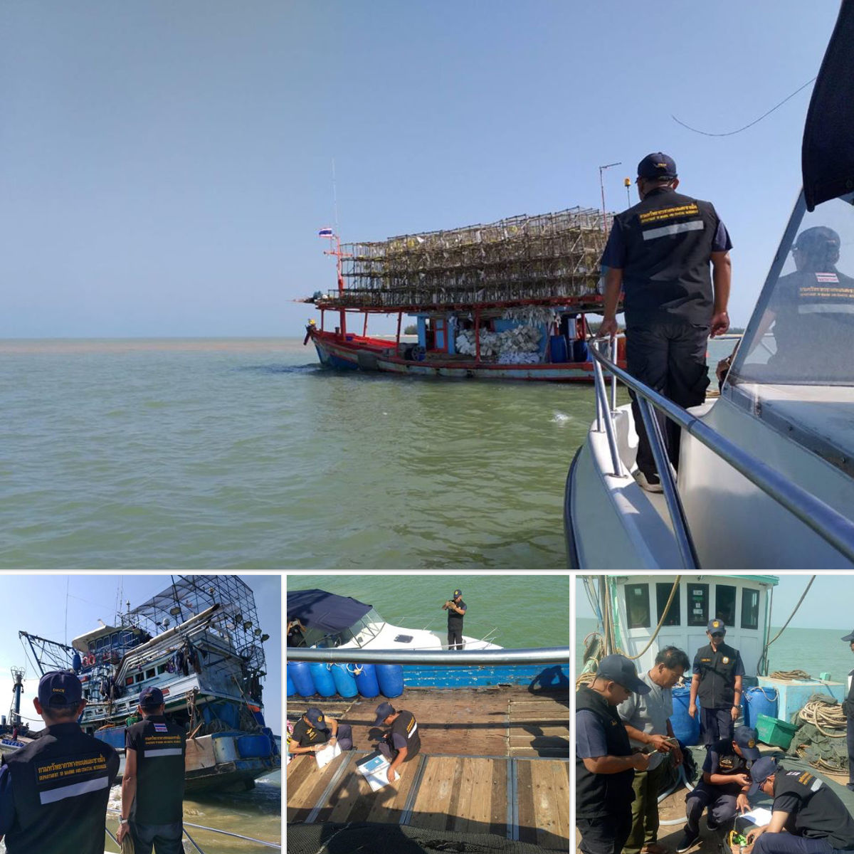 ตรวจเรือประมงปัตตานี เอกสารครบตามระเบียบ IUU