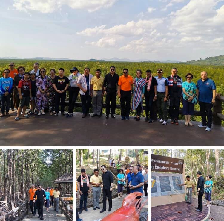 คณะ CPF และผู้ว่าฯ ระนอง ชมความสมบูรณ์ป่าชายเลนระนอง