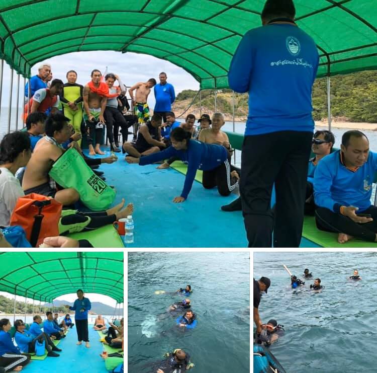 ทช. จัดให้หลักสูตรดำน้ำฟื้นฟูปะการังบ้านโฉลกหลำ
