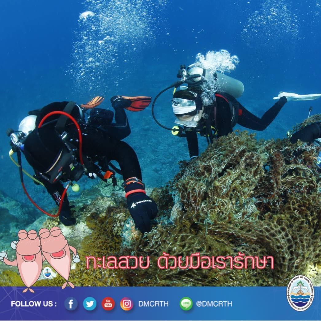 สวัสดี พี่น้องเครือข่ายอนุรักษ์ทะเลไทย