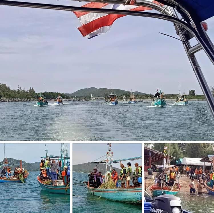 ลงแรงทำซั้ง เรียนรู้การอนุรักษ์สิ่งแวดล้อมปากน้ำปราณ