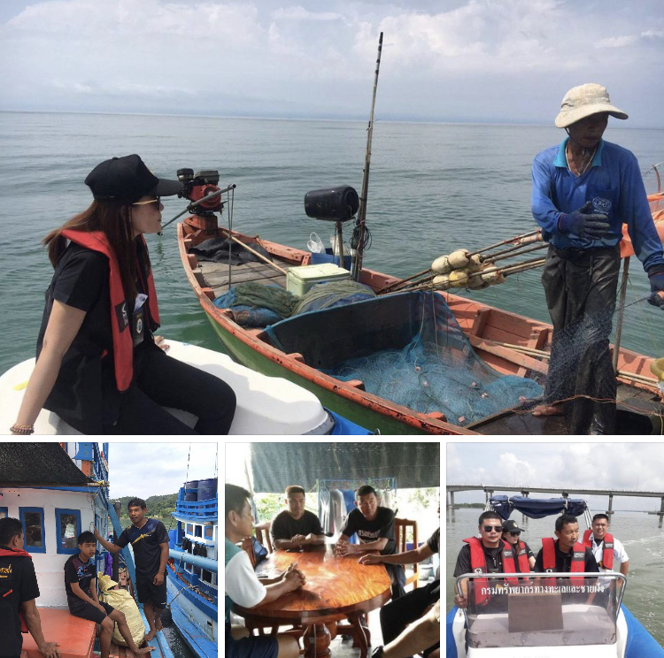 ตรวจเรือประมงแหลมสิงห์ มีเอกสารครบไม่พบการกระทำผิด