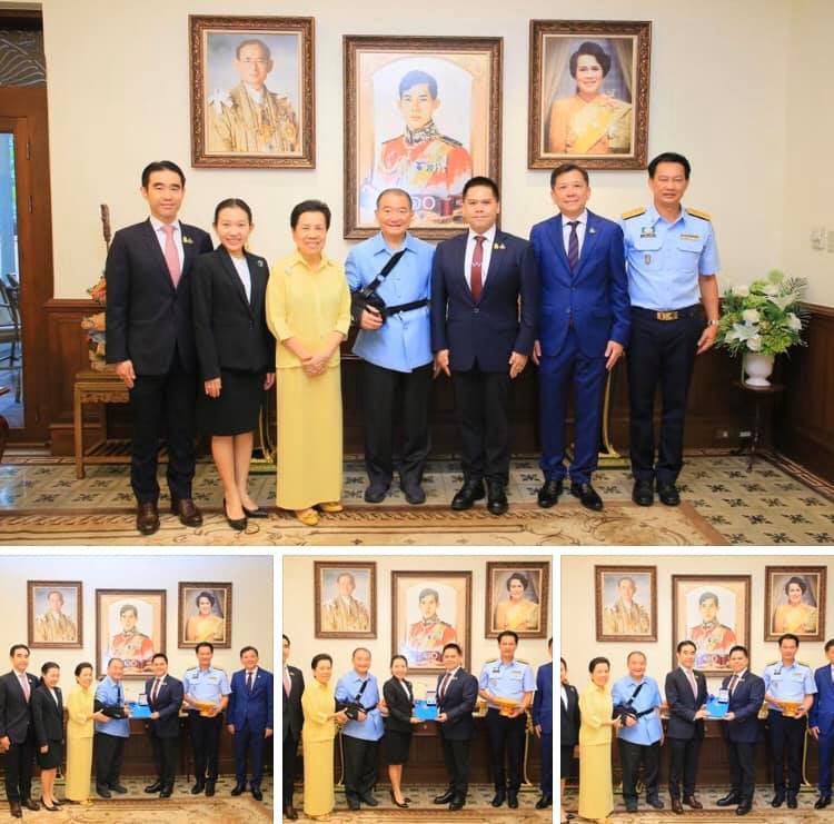มอบเข็มรักษ์ทะเลยิ่งชีพ ประธานกลุ่มไทยเจริญคอร์ปอเรชั่น