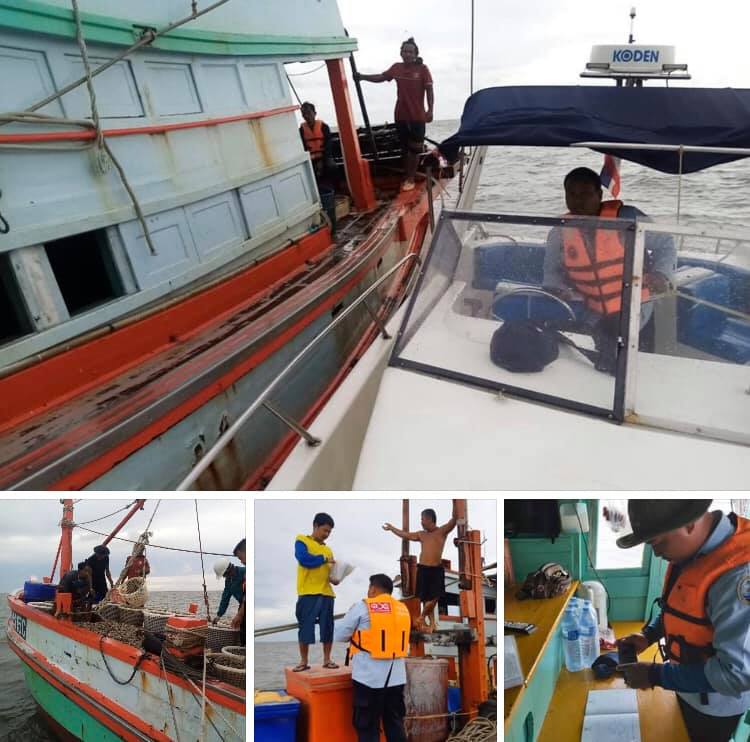 ตรวจเรือประมงสมุทรปราการ เอกสารครบตามระเบียบ IUU
