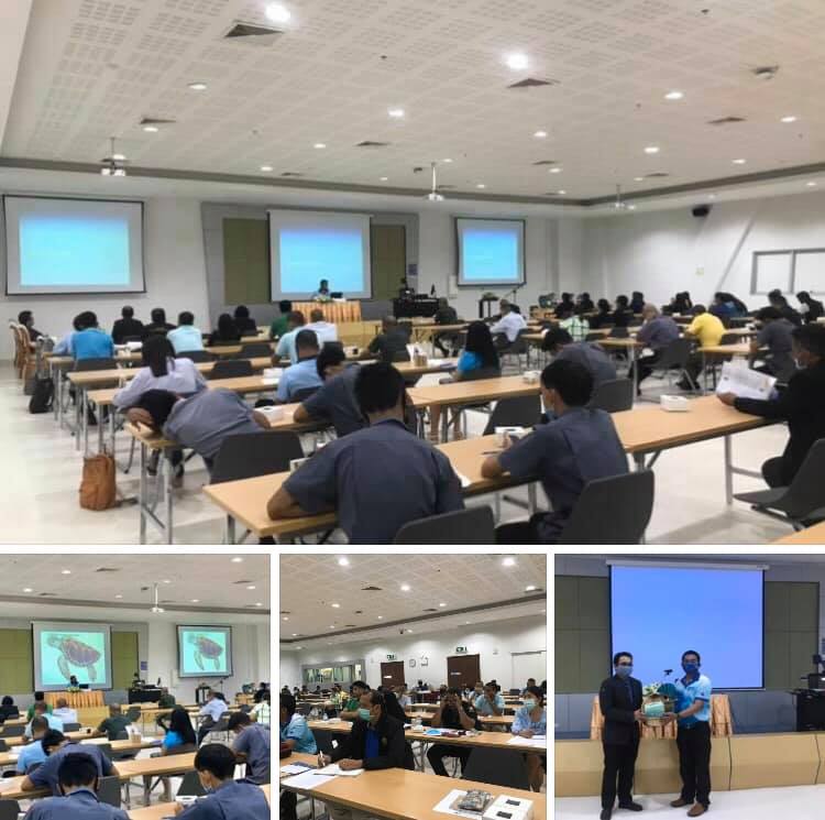 ร่วม มอ. บรรยายให้ความรู้ การจัดการทรัพยากรชายฝั่งทะเลสงขลา