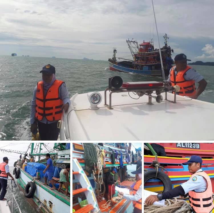 ตรวจเรือประมงสตูล เอกสารครบตามระเบียบ IUU