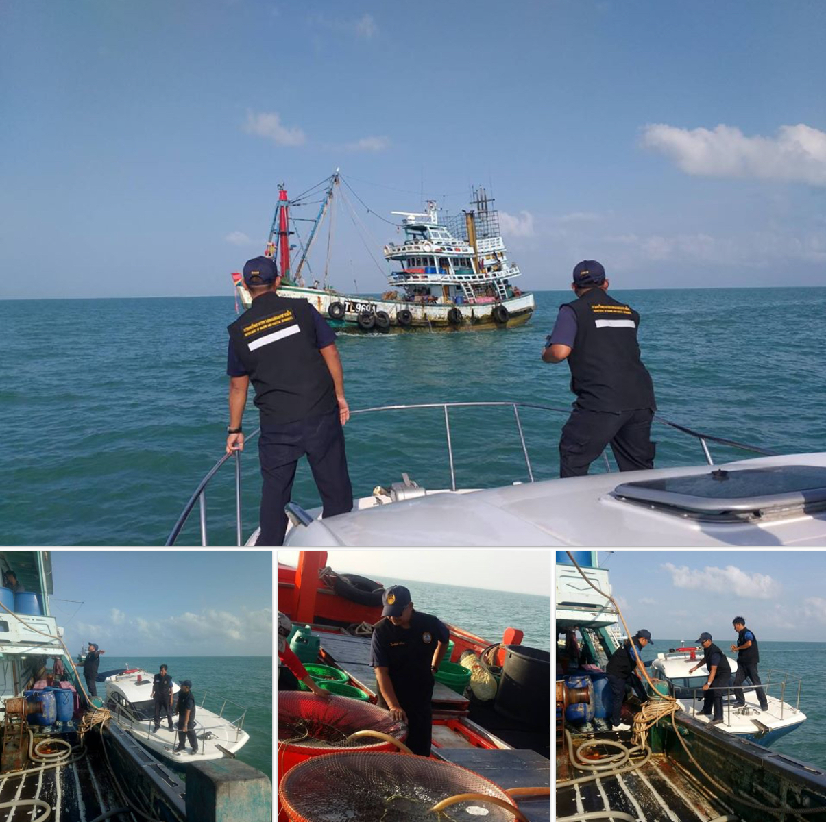ตรวจเรือประมงปัตตานี เอกสารครบตามระเบียบ IUU