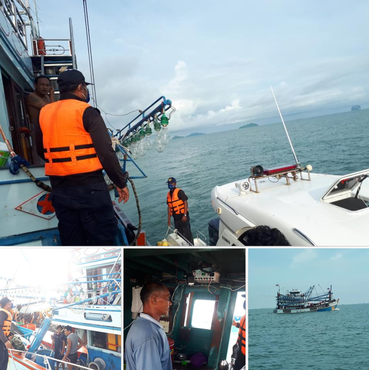 ตรวจเรือประมงสตูล เอกสารครบตามระเบียบ IUU
