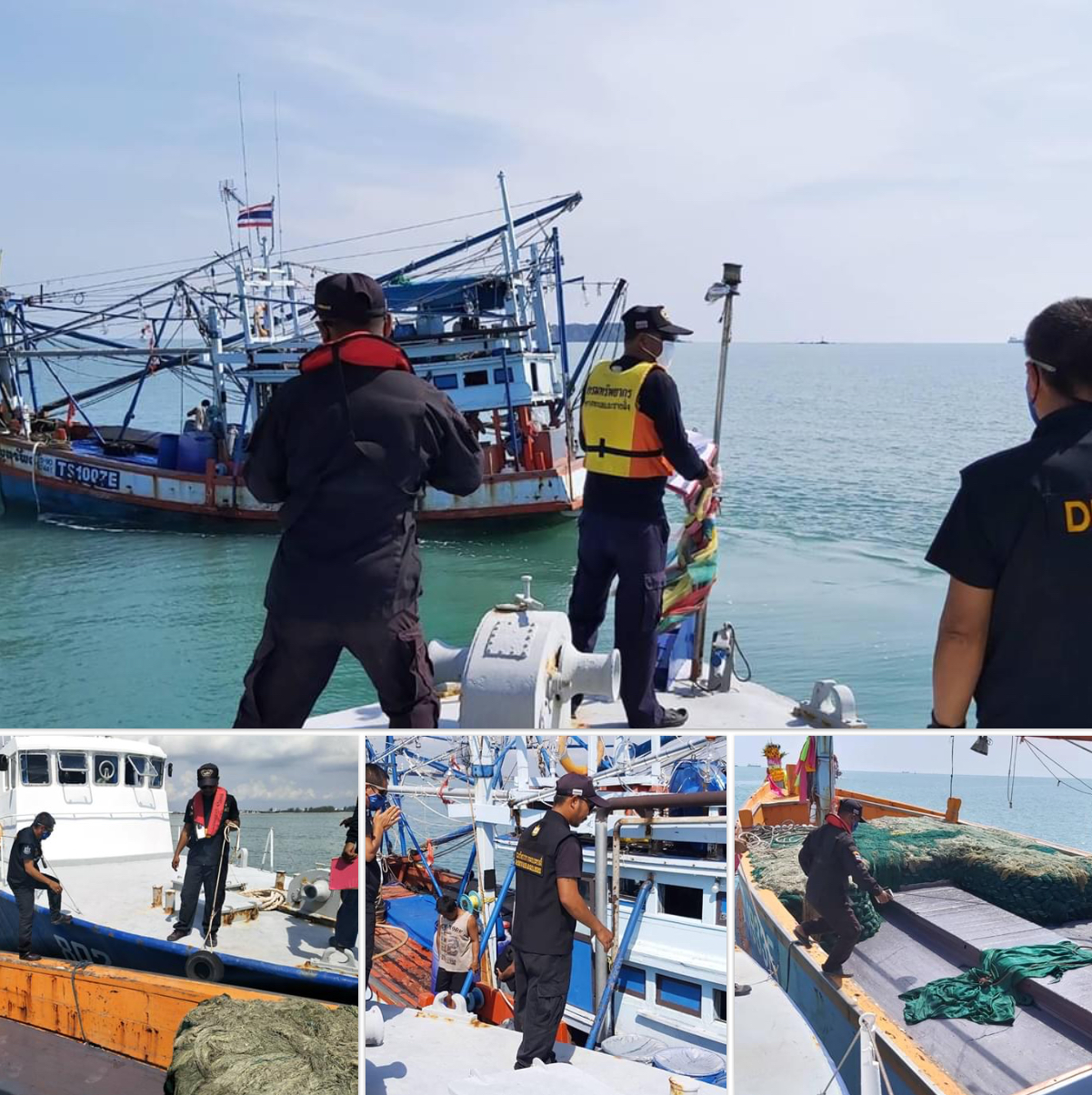 ตรวจเรือประมงสงขลา เอกสารครบตามระเบียบ IUU