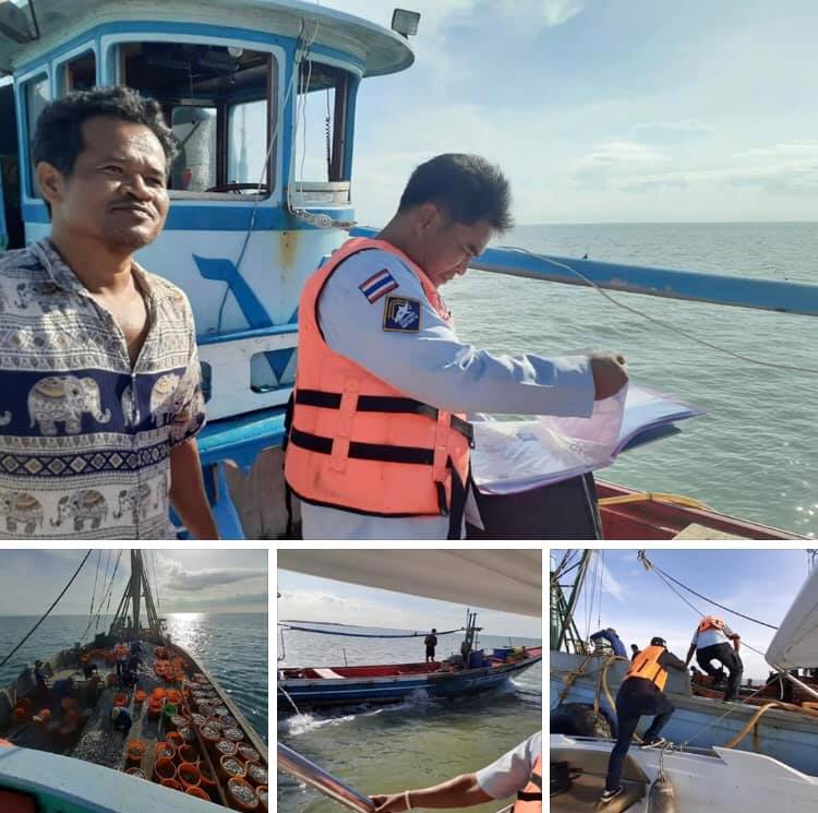 ตรวจเรือประมงเมืองนคร เอกสารครบตามระเบียบ IUU