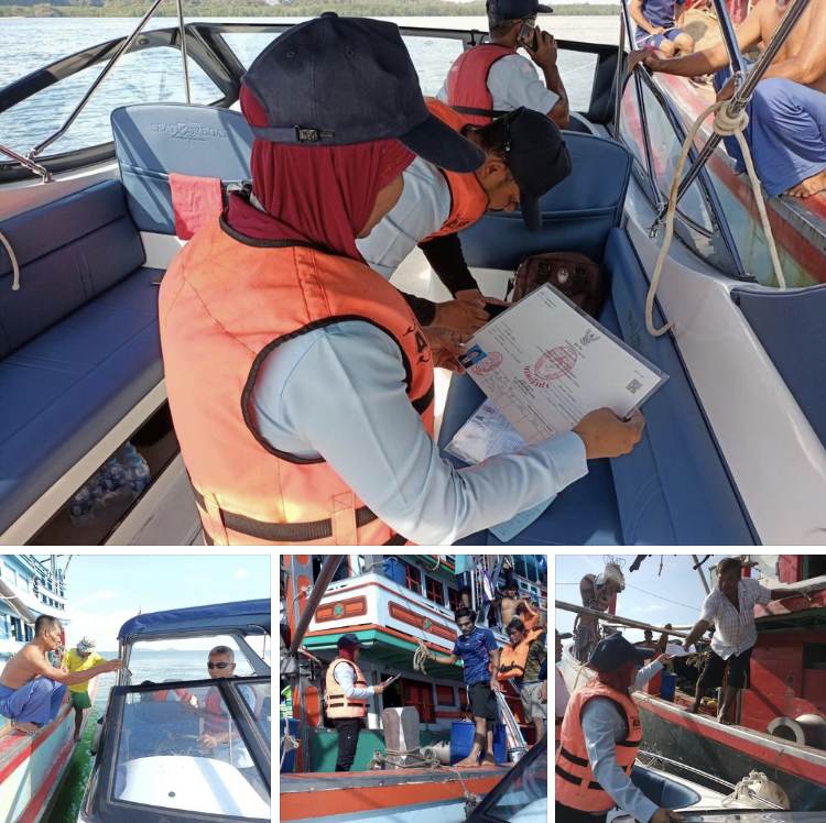 ตรวจเรือประมงทะเลสตูล เอกสารครบตามระเบียบ IUU