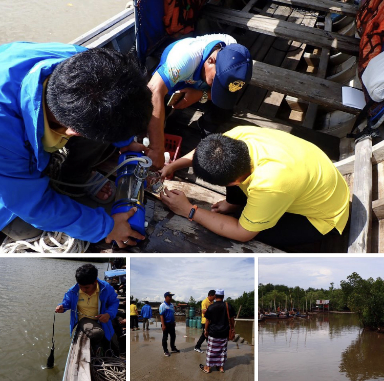 คุณภาพน้ำทะเลท่าเรือปอเนาะ กระบี่ อยู่ในเกณฑ์มาตรฐาน
