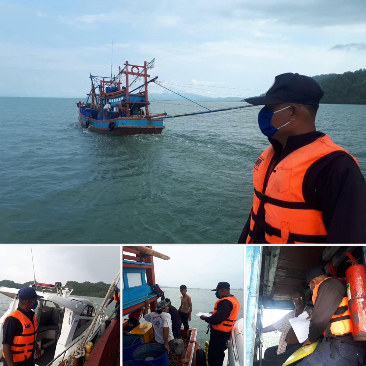 ตรวจเรือประมงสตูล เอกสารครบตามระเบียบ IUU