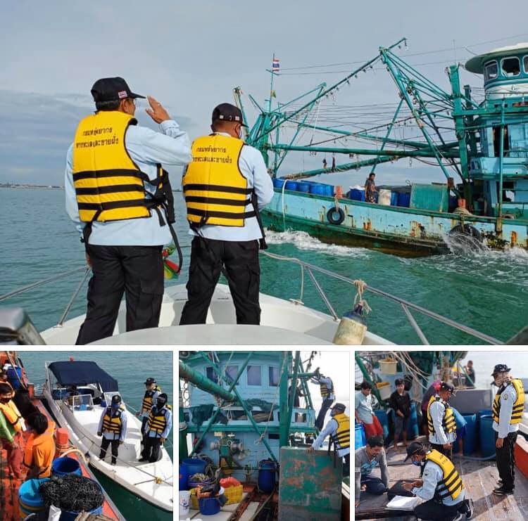 ตรวจเรือประมงสงขลา เอกสารครบตามระเบียบ IUU