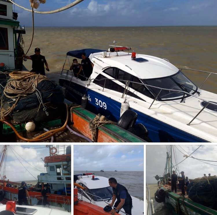 ตรวจเรือประมงปัตตานี เอกสารครบตามระเบียบ IUU